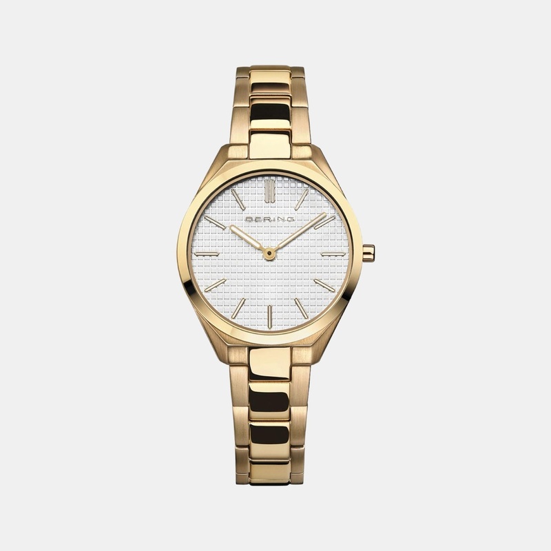 Ultra Slim Women's Analog Stainless Steel Watch 17231-734