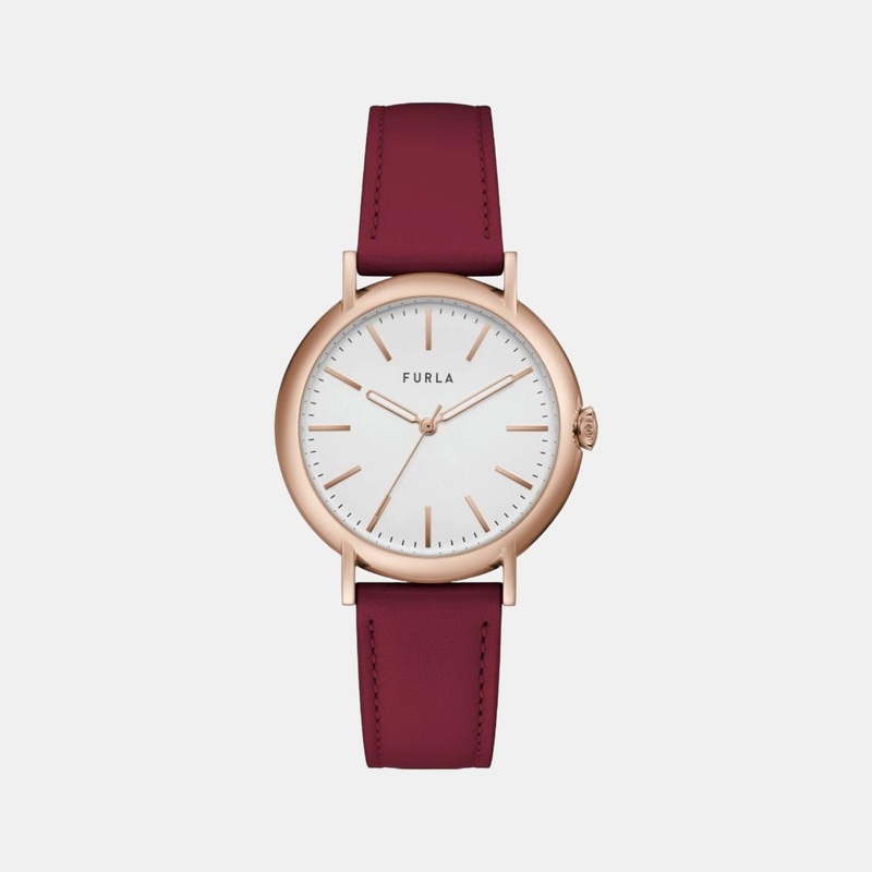 Women Analog Leather Watch WW00023002L3