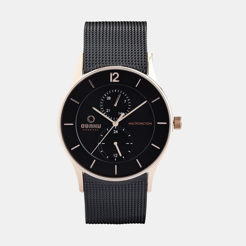 Men Torden Night Analog Brass Watch V157GMVBMB