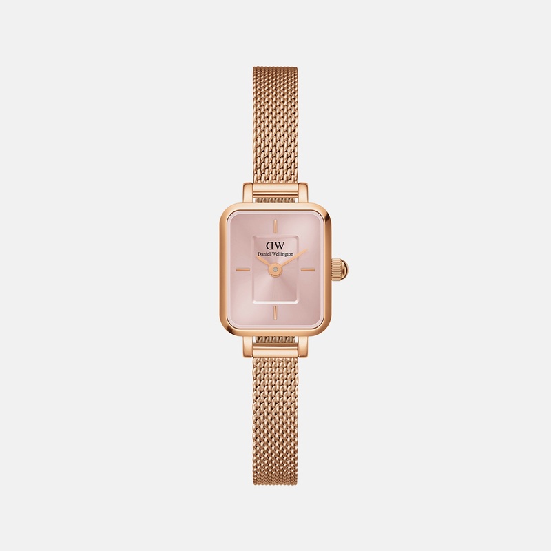 Micro Women's Pink Analog Stainless Steel Watch DW00100650K