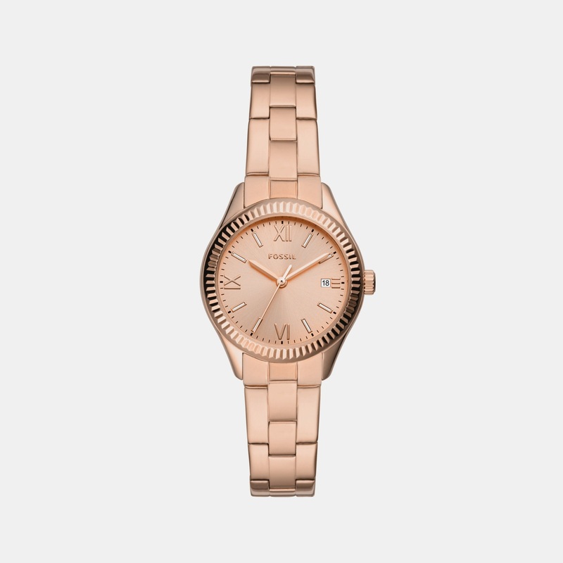 Rye Women's Rose Gold Analog Stainless Steel Watch BQ3639