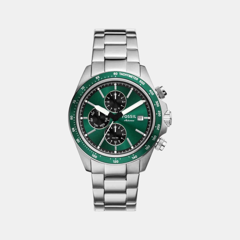 Autocross Men's Chronograph Green Dial Stainless Steel Watch BQ2878