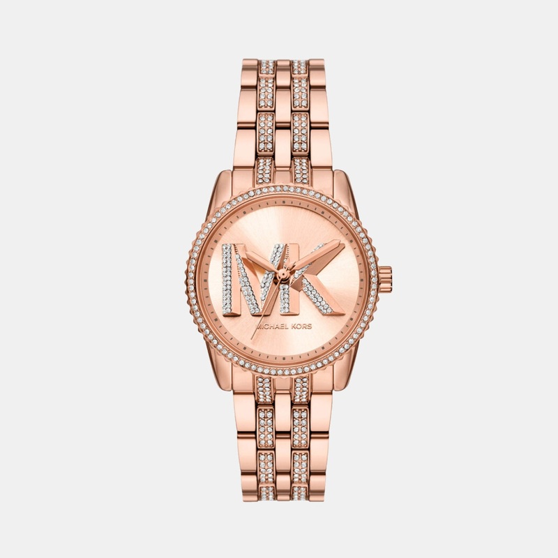 Bryant Women Analog Rose Gold Dial Stainless Steel Watch MK7541