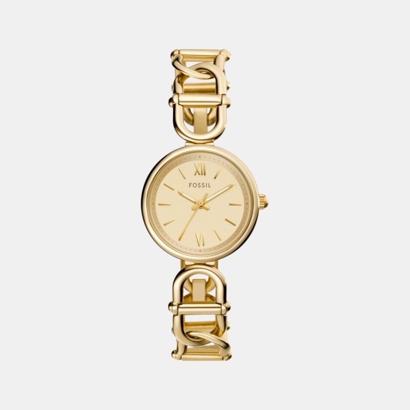 Carlie Women Analog Gold Dial Stainless Steel Watch ES5375