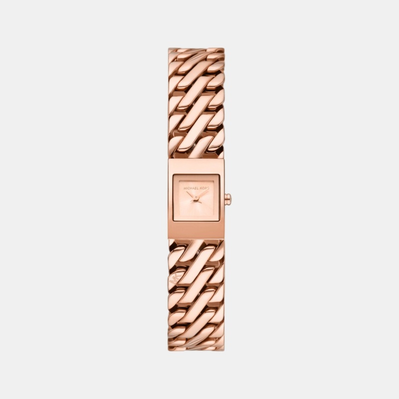 Darrington Women Analog Rose Gold Dial Stainless Steel Watch MK4908