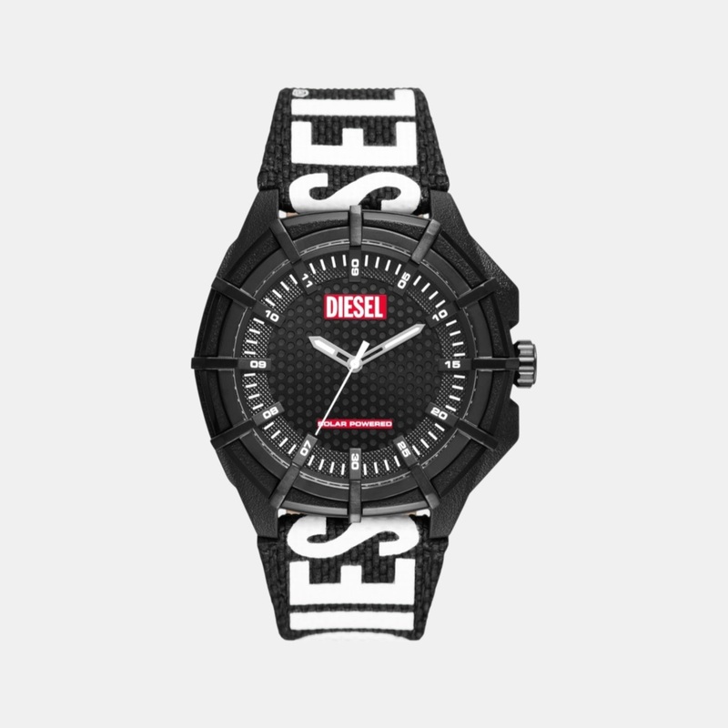 Framed Men's Analog Black Dial Plastic Watch DZ4654