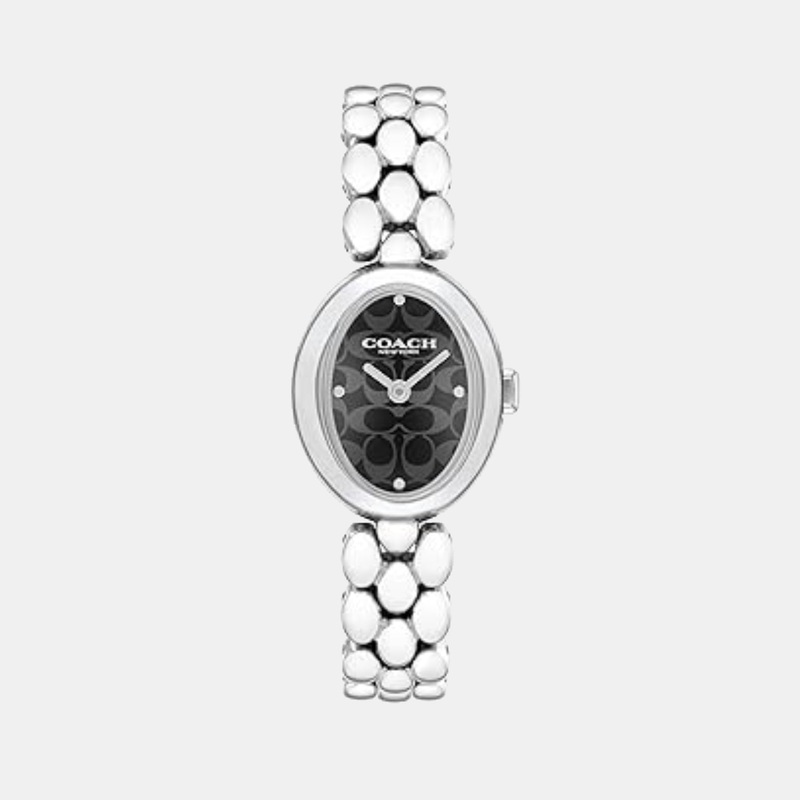 Sammy Women Quartz Black Dial Analog Stainless Steel Watch 14504420