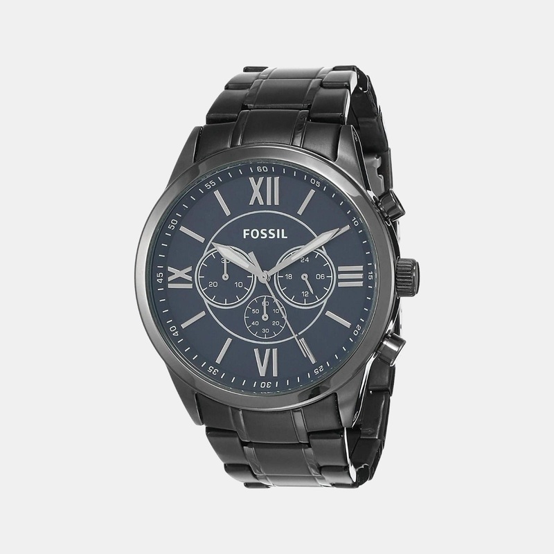 Women's Blue Stainless Steel Chronograph Watch BQ1126