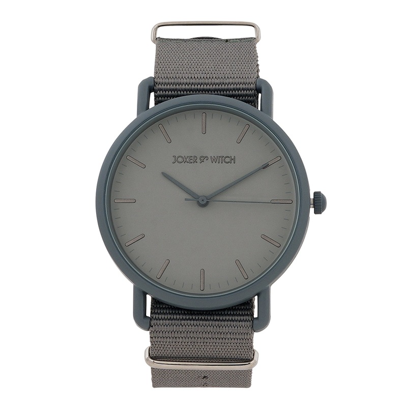 Tranquil Grey Nylon Strap Watch