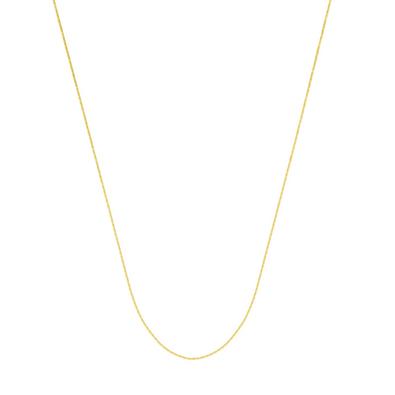 14kt Yellow Gold .55mm Box Chain