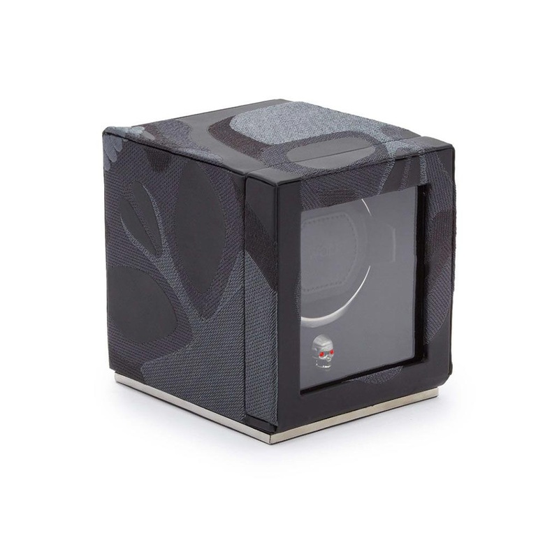 Black Memento Mori Cub Single Watch Winder
