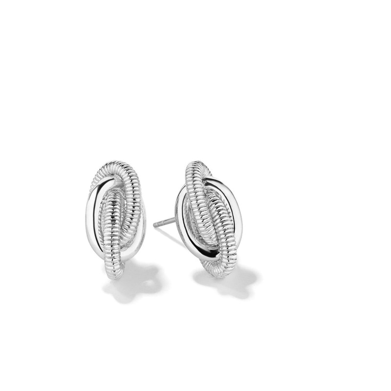 Judith Ripka Interlocking Knot Earrings