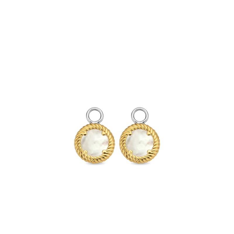 TI SENTO - Milano Mother of Pearl Ear Charms