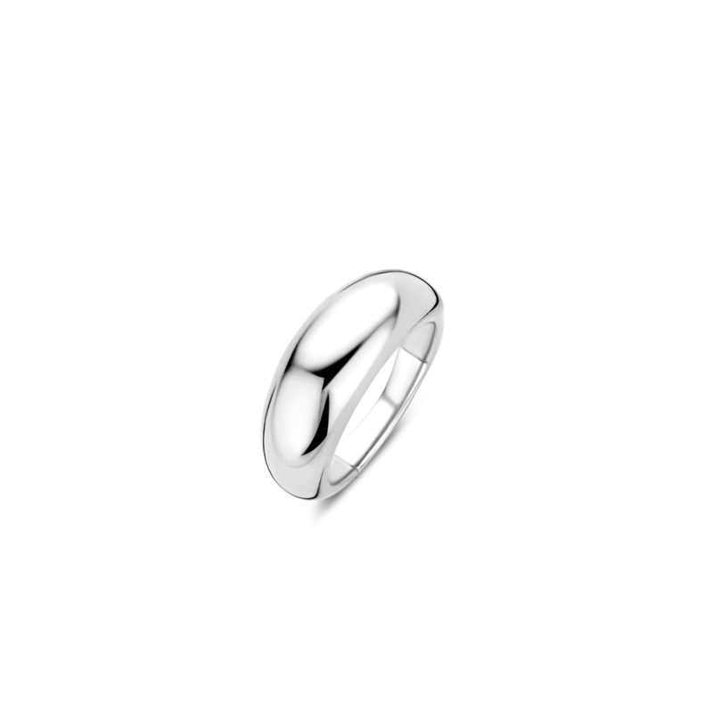 Ti Sento Polished Dome Ring