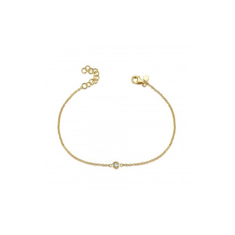 Tiny Bezel Bracelet