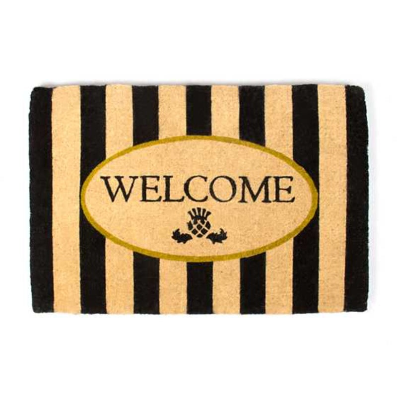 MacKenzie-Childs Awning Stripe Welcome Mat (In-Store Pickup Only)