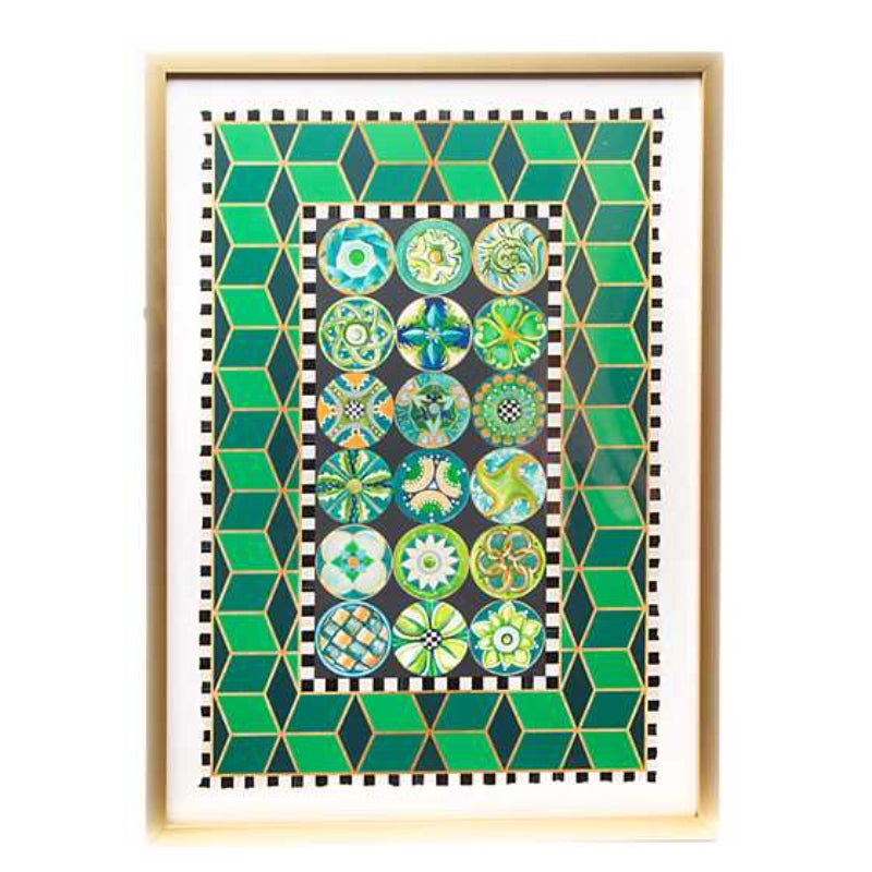 MacKenzie-Childs Vintage Buttons Wall Art