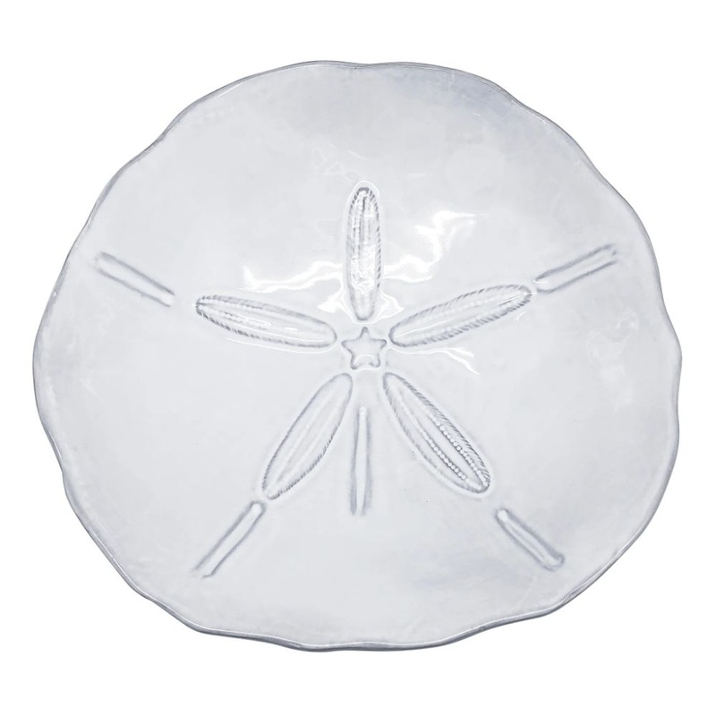 Mariposa Ceramic Sand Dollar Bowl
