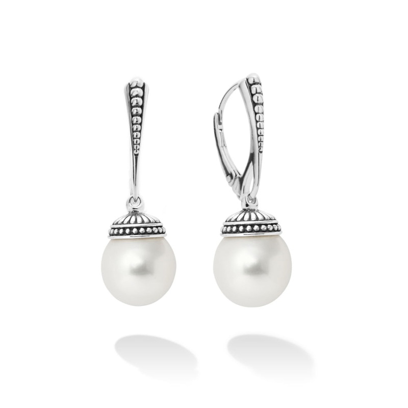Lagos Luna Pearl Drop Earrings