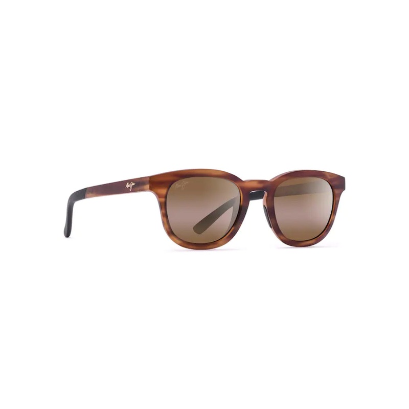 Maui Jim KOKO HEAD Polarized Round Sunglasses - Matte Tortoise