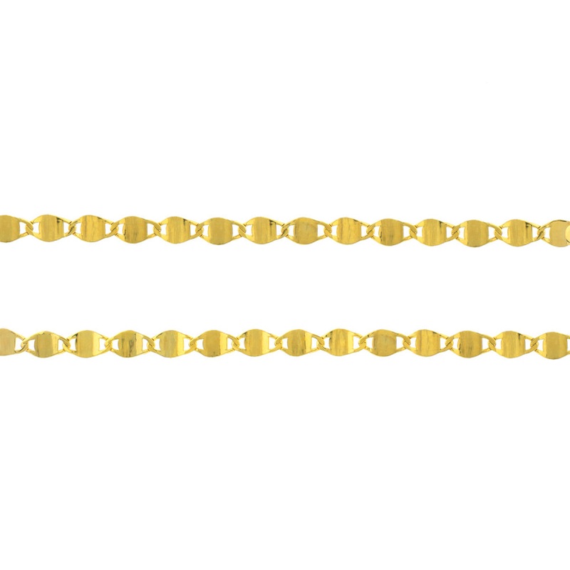 Smyth Jewelers Linked 2.7mm Valentino Chain Welded Bracelet