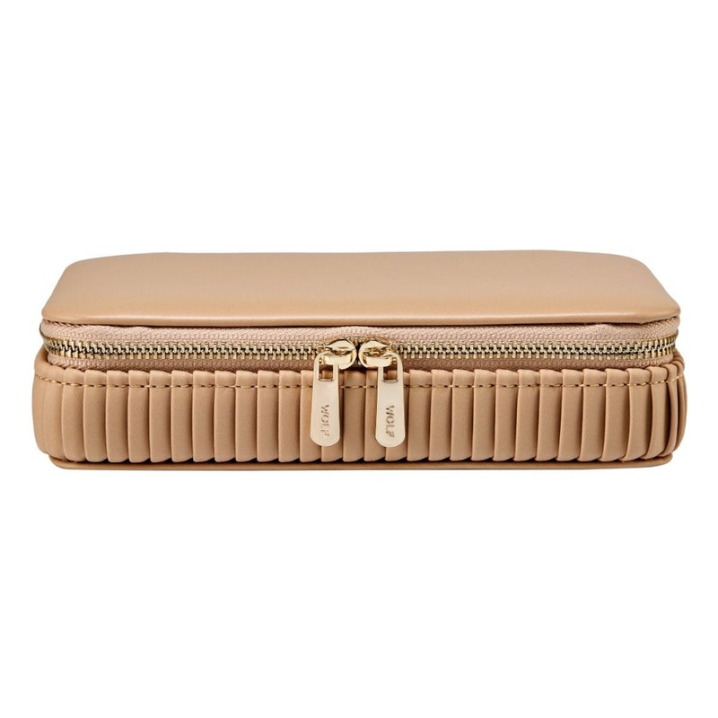 Wolf Designs Bella Zip Case in  Mocha