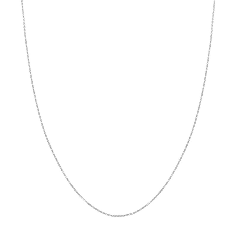14k Gold Diamond-Cut Cable Chain