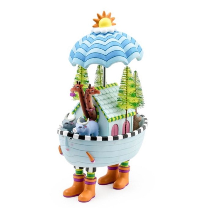 MacKenzie-Childs Patience Brewster Noah's Ark Music Box