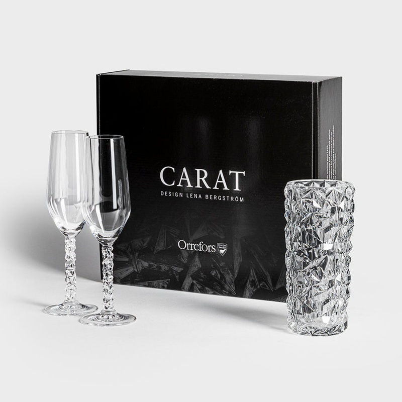 Orrefors Carat 3 Piece Gift Set