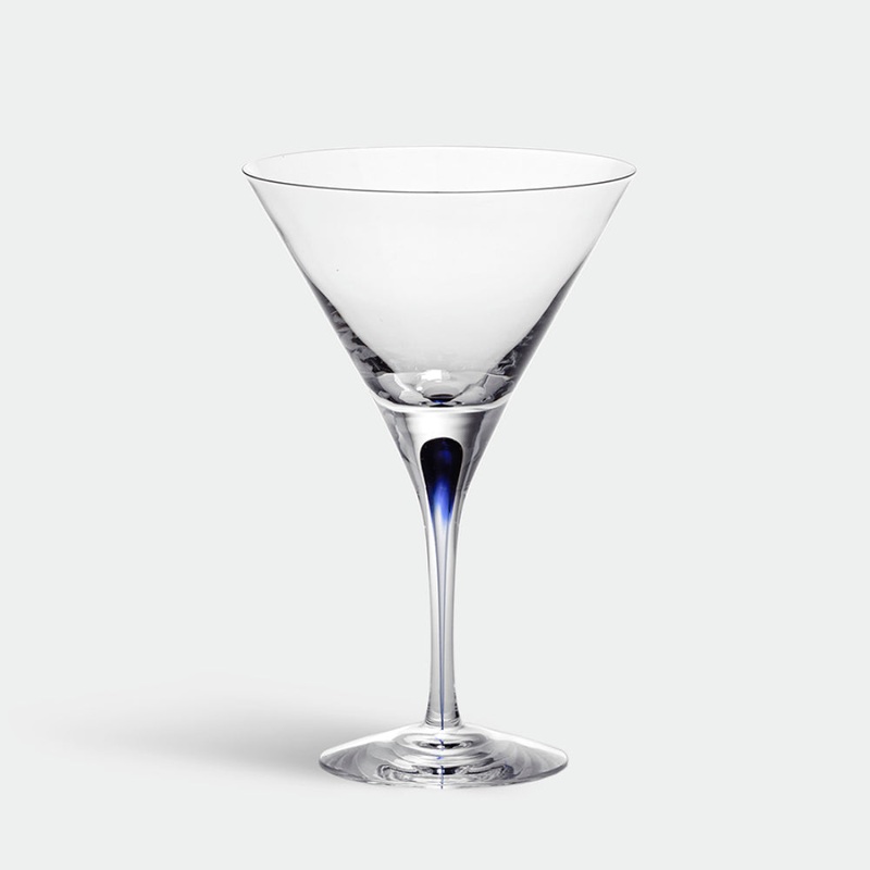 Orrefors Intermezzo Blue Martini