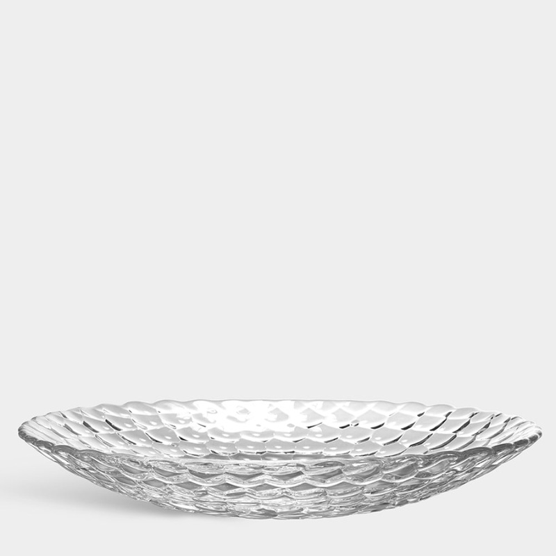 Orrefors Raspberry Serving Plate
