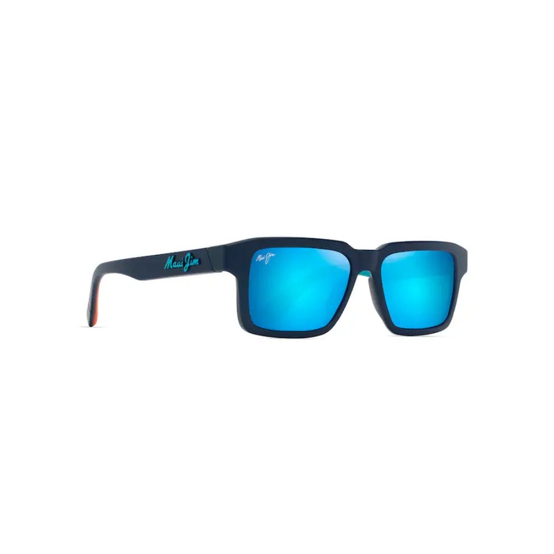 Maui Jim KAHIKO Polarized Classic Sunglasses - Matte Dark Blue