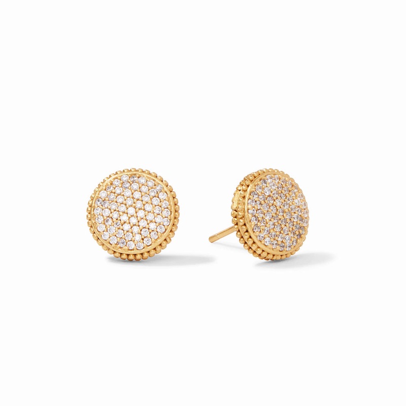 Julie Vos Fleur-de-Lis Pav Stud