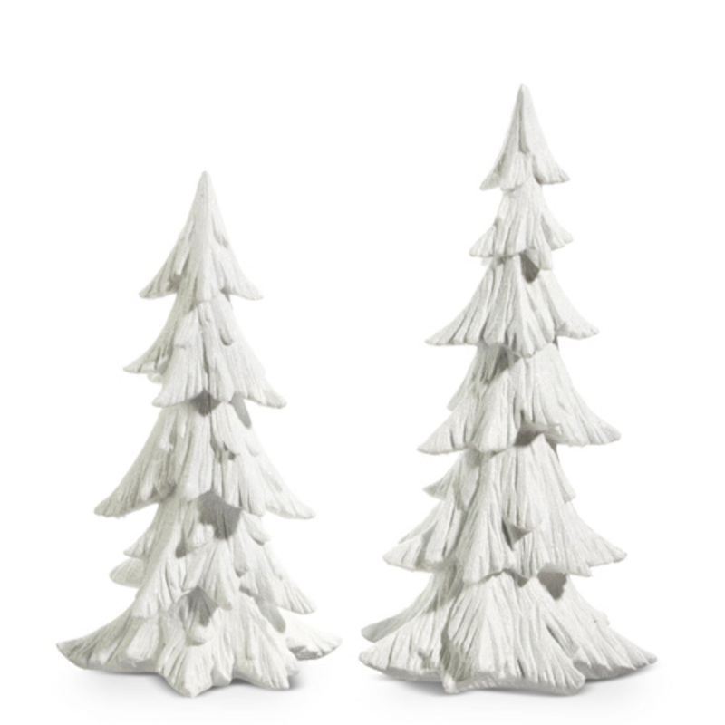 White Carved Tree