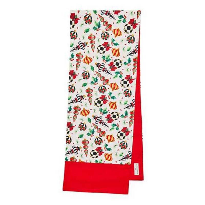 MacKenzie-Childs Deck the Halls Table Runner