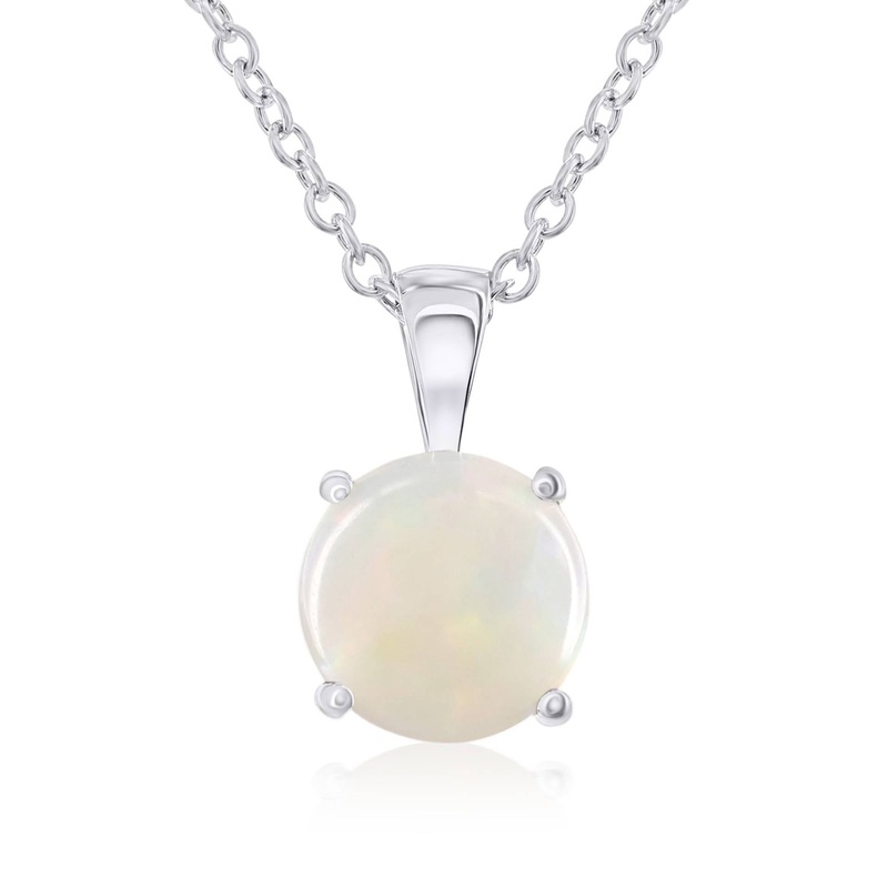 Smyth Jewelers 14k Gold Opal Pendant Necklace