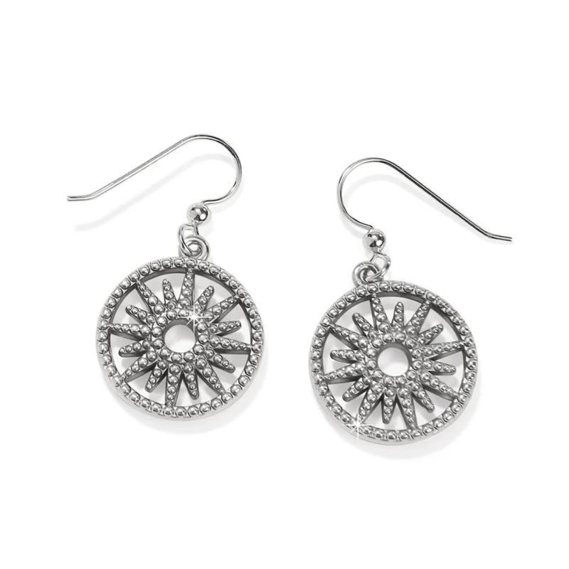 Brighton Illumina Sun French Wire Earrings