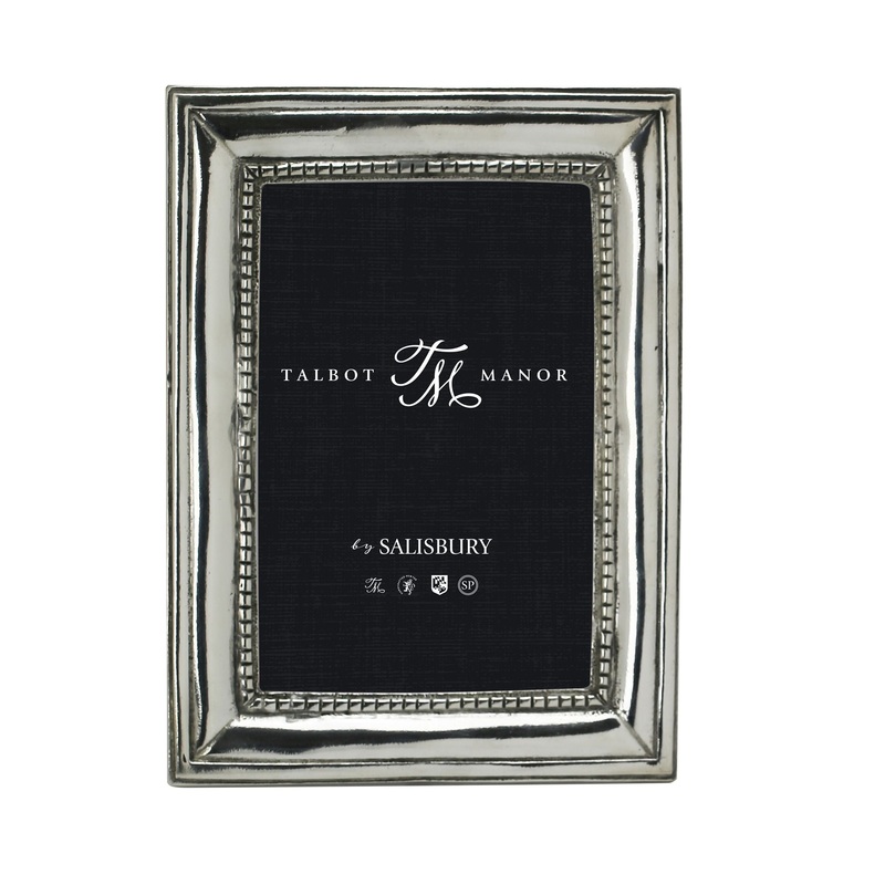 Salisbury Talbot Manor Beaded 4x6 Rectangular Photo Frame