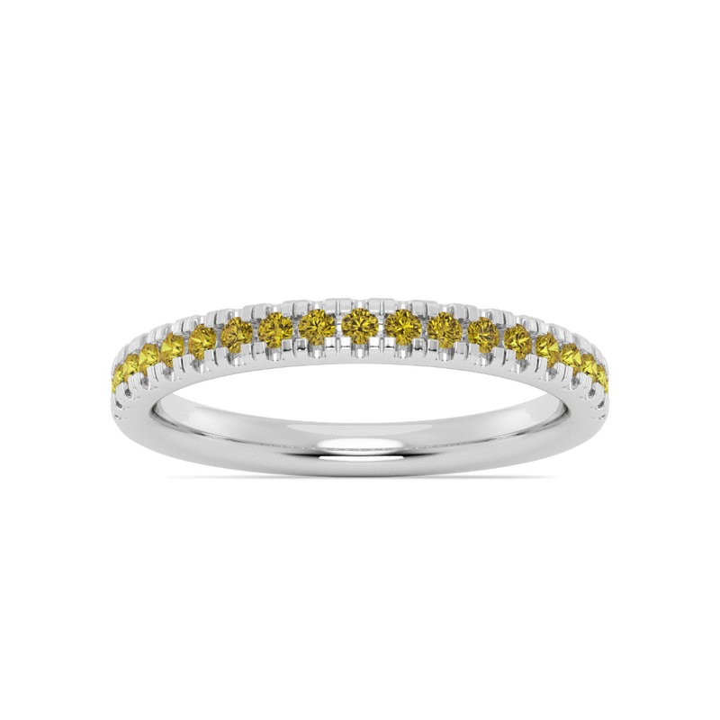 Smyth Jewelers Stackable Pav Citrine Ring