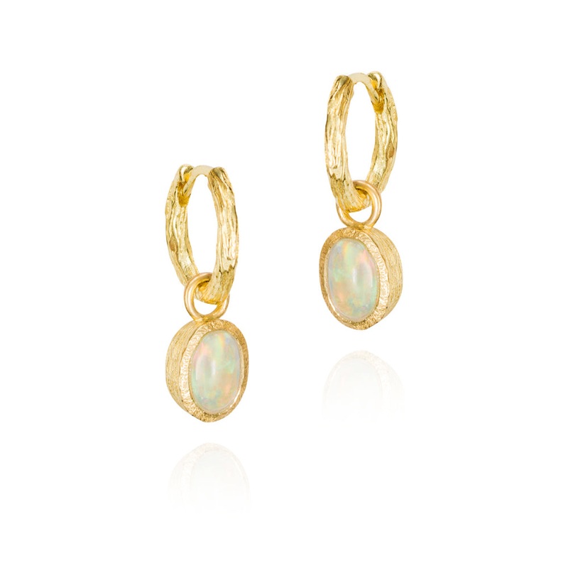 Jorge Revilla Zen Collection Opal Drop Earrings
