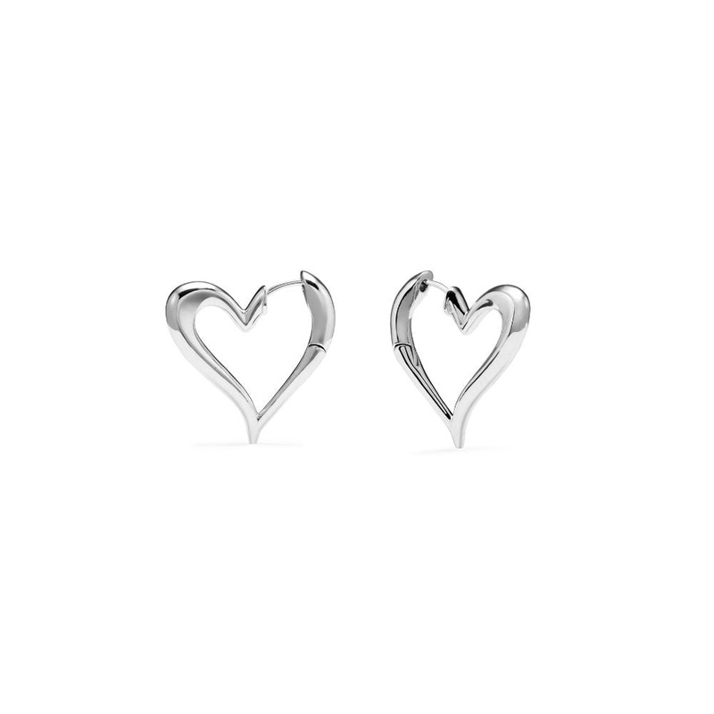 Judith Ripka Eros Open Heart Earrings