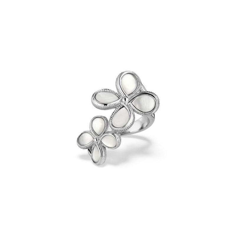 Judith Ripka Jardin Double Flower Ring