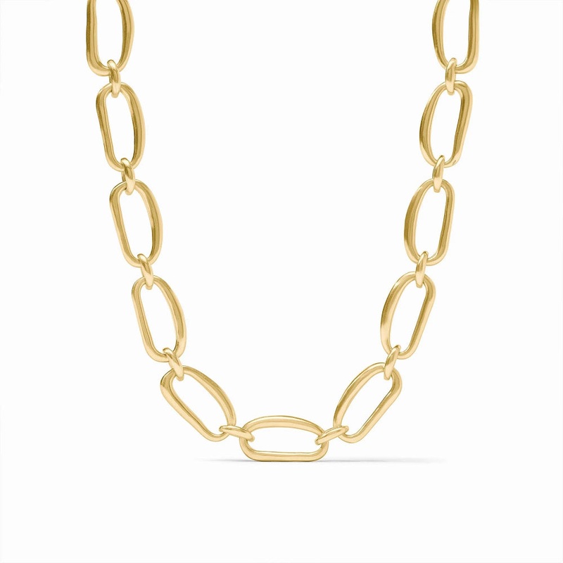 Julie Vos Wave Link Necklace