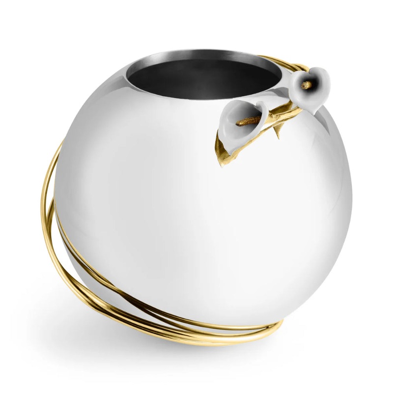 Michael Aram Calla Lily Rose Bowl Vase