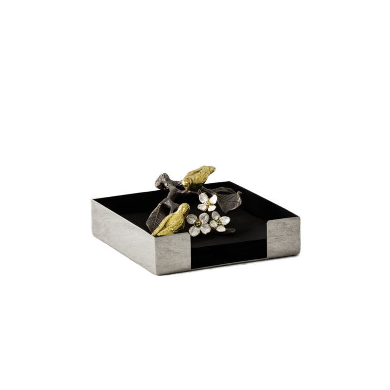 Michael Aram Lovebirds Cocktail Napkin Holder