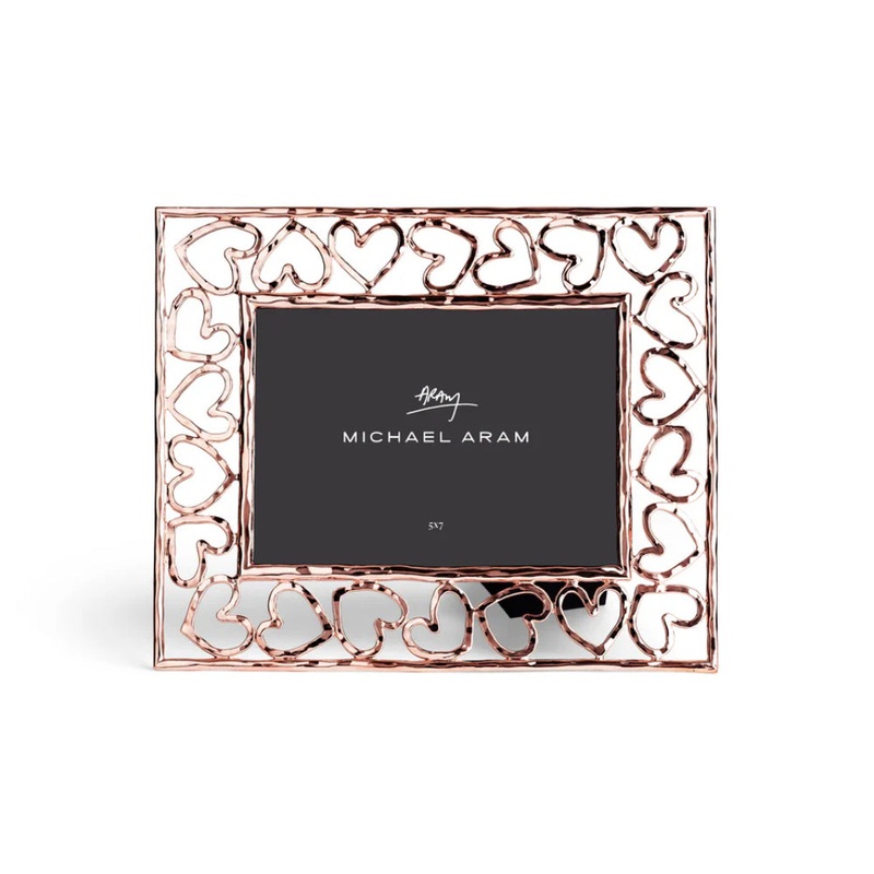 Michael Aram Rose Gold Heart Frame - 5 x 7