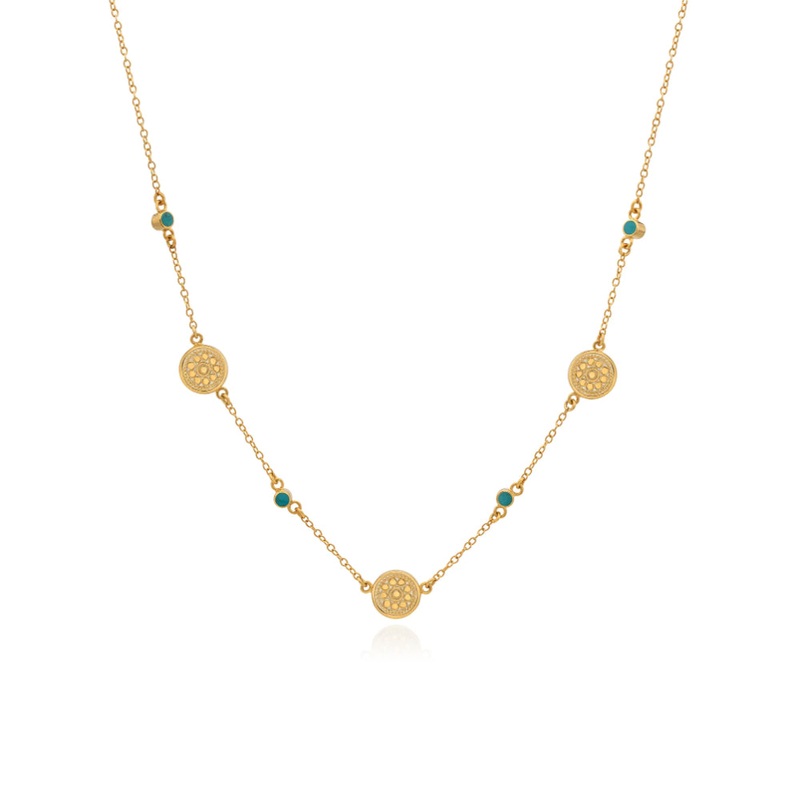 Anna Beck La Flor Station Necklace
