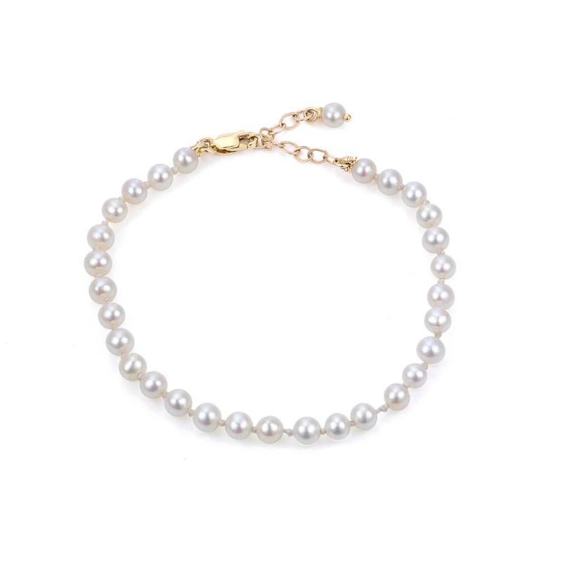 Children's 14k Gold Freshwater Pearl Bracelet