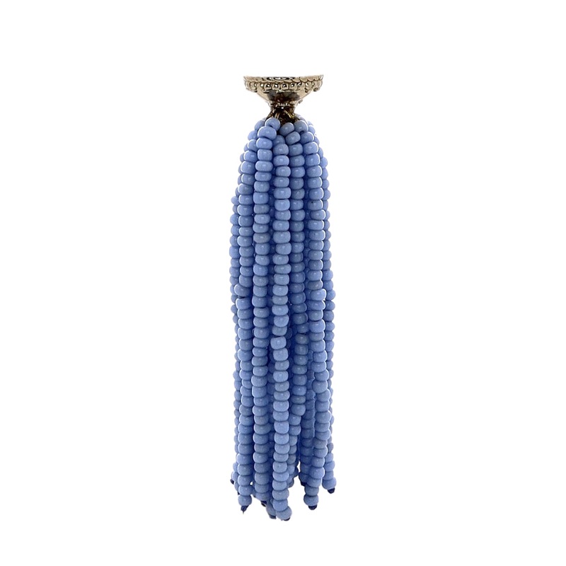 Clara Williams Chalcedony Blue Seed Tassel