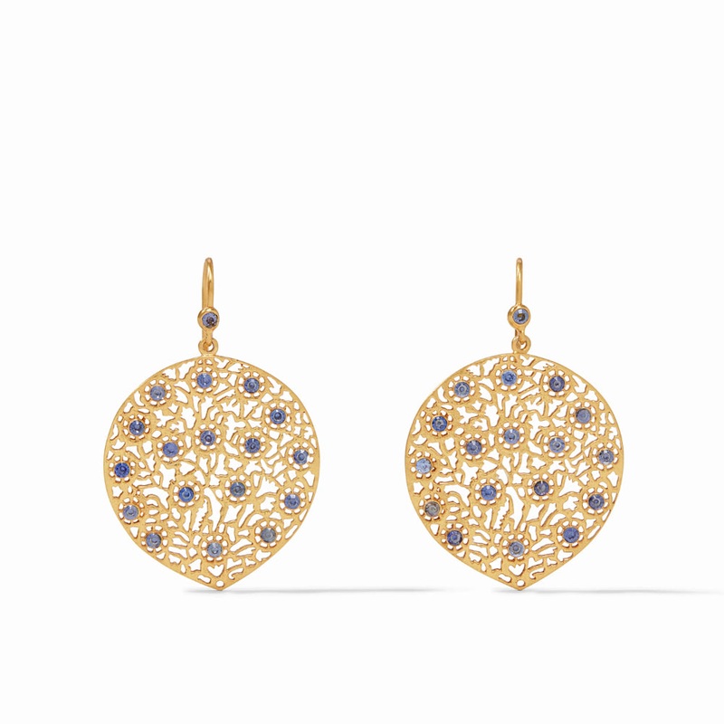 Julie Vos Peacock Earrings